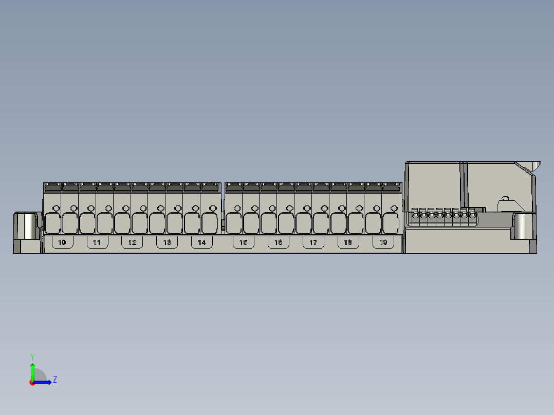 2024机器人CAD - Inventor3左视图