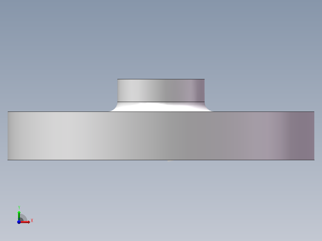 FLANGE_DN150_PN10_U-PVC前视图