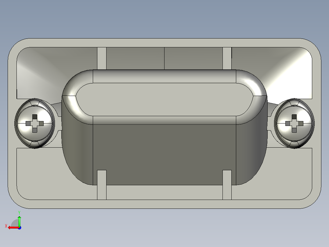 下机架-AP-183-4(嵌入式把手后视图
