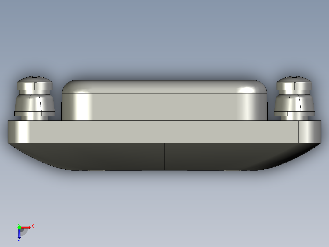 下机架-AP-183-4(嵌入式把手俯视图