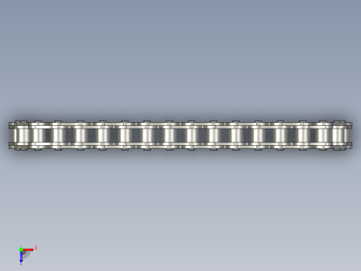 行李箱自动组装生产线设计-08B14齿链轮与链轮之间链条间距为88俯视缩略图