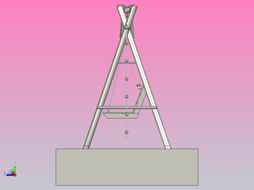 儿童秋千和梯子右视缩略图