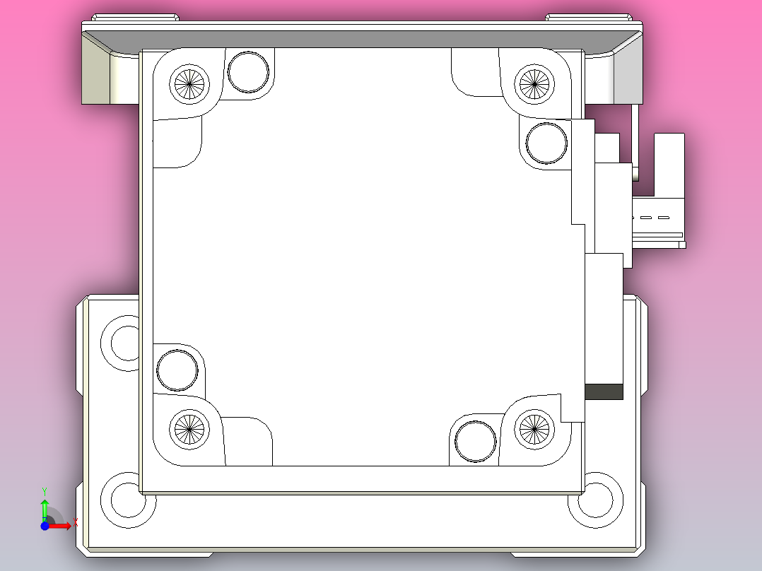 滚珠丝杠线性轴TPA-GCRS-80-1610C-L225-M-M20-N3前视图