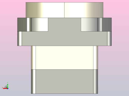 85中空旋转平台-适配57步进电机ZCT85-5-57步进后视缩略图