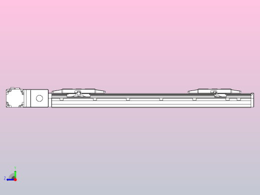 皮带直线轴双滑块型TPA-GCBS-150-P80-L175-QL-M75-N3右视缩略图