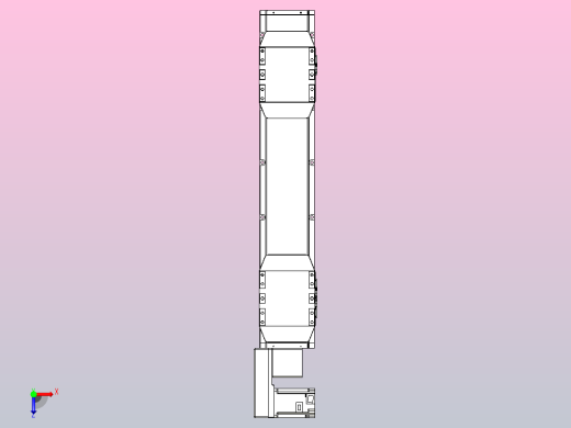 皮带直线轴双滑块型TPA-GCBS-150-P80-L175-QL-M75-N3俯视缩略图
