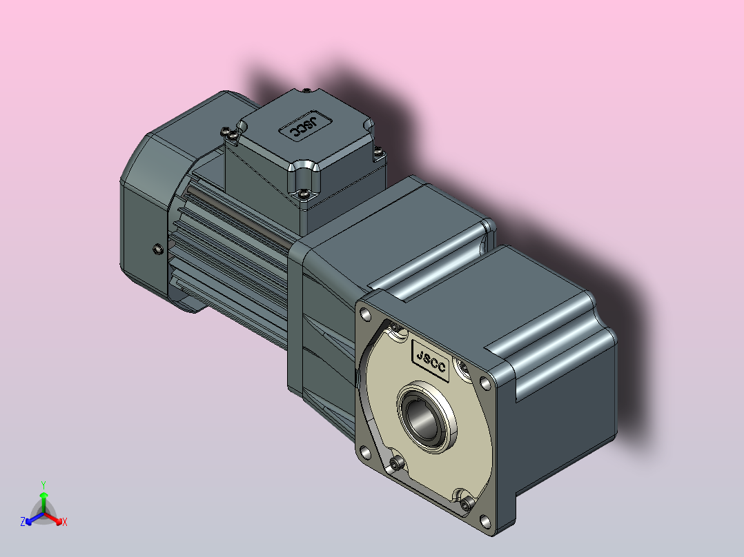 标准电机s250rc-L主视图