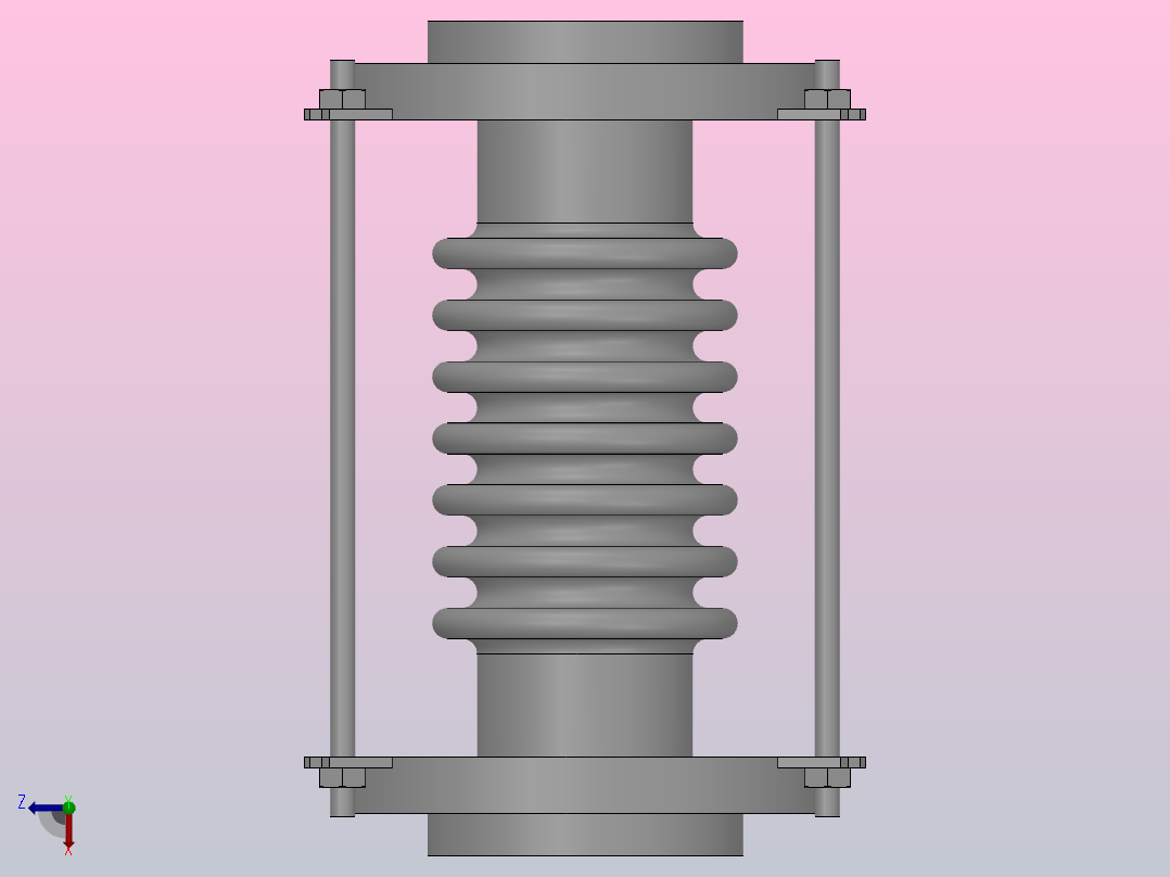 AS型膨胀节_S650N前视图
