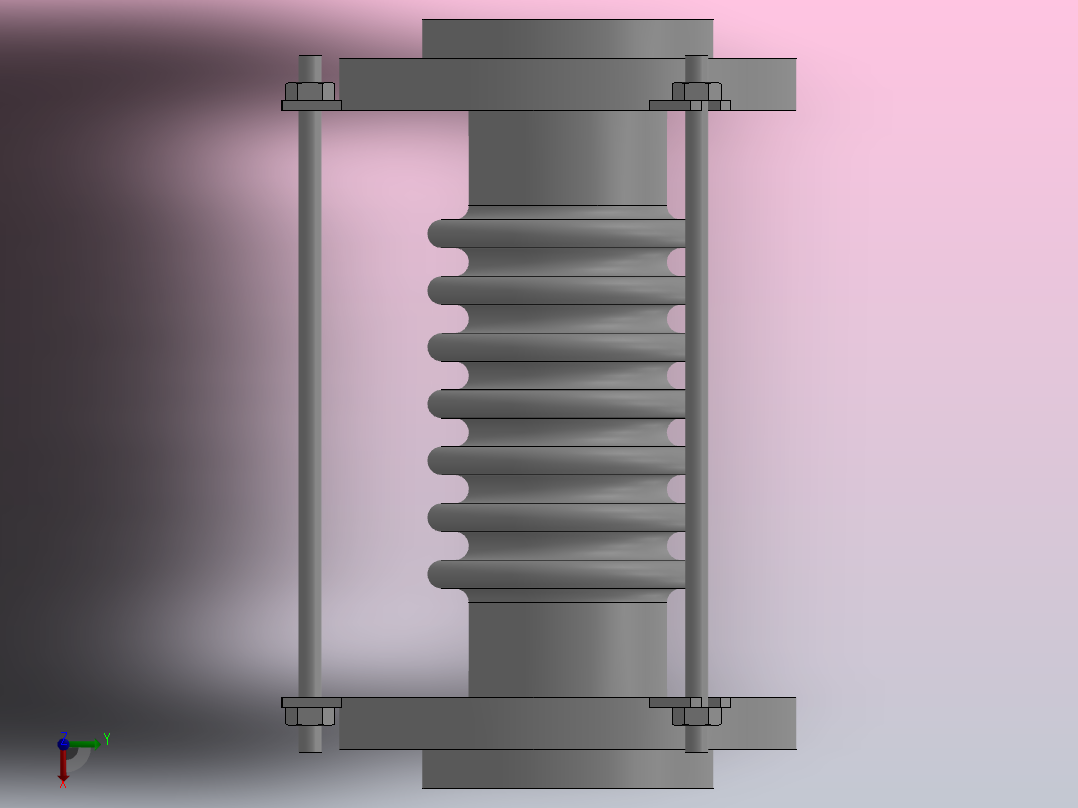 AS型膨胀节_S650N左视图