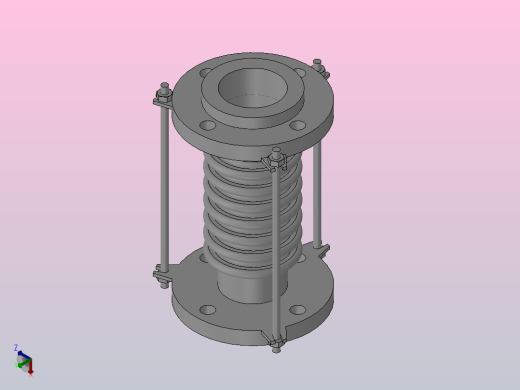 AS型膨胀节_S650N正等轴测缩略图