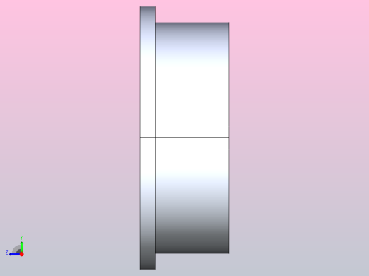 法兰轴承6 x 22 x 7 mm右视缩略图