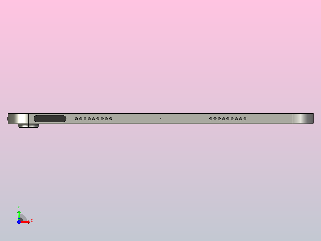 苹果iPad Air前视图
