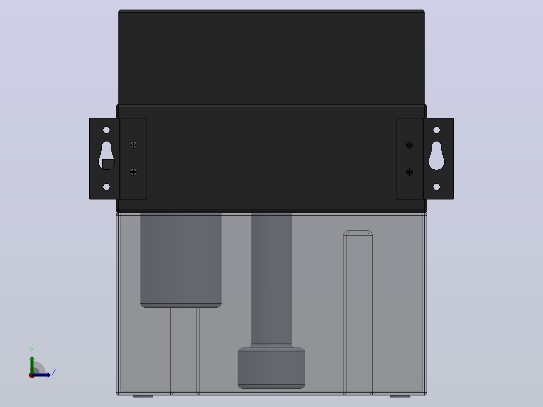 VERSAⅢ型电动润滑泵[VERSAⅢ]左视图