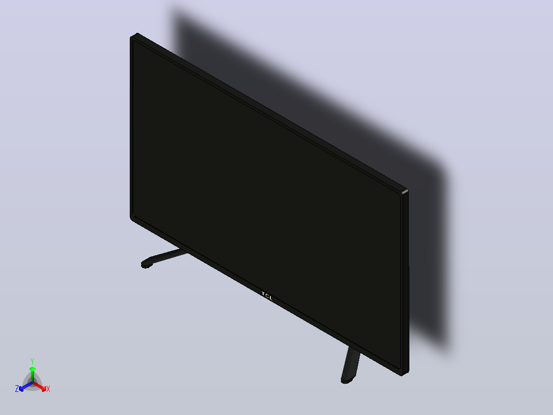 TCL 50英寸P615液晶电视 型号L50P615主视图