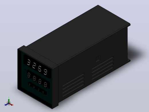 DH-T智能温控仪(T48)[DH-T48]正等轴测缩略图