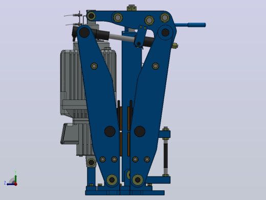 YP41系列电力液压盘式制动器YP41-4500-1000×30-ⅠA-CL.RL.WL.HL右视缩略图