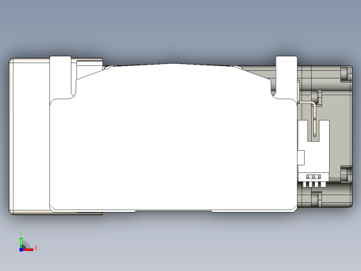 皮带直线轴半封闭可选导轨TPA-HNB-105D-90-L800-MR-C-P20-N3前视缩略图