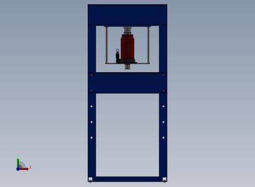 A32-压瓶机（一种非简单的冲压设备）前视缩略图