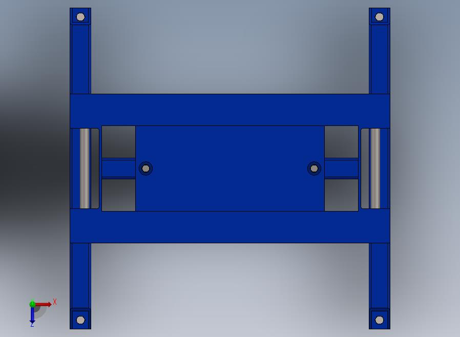 A32-压瓶机（一种非简单的冲压设备）俯视图