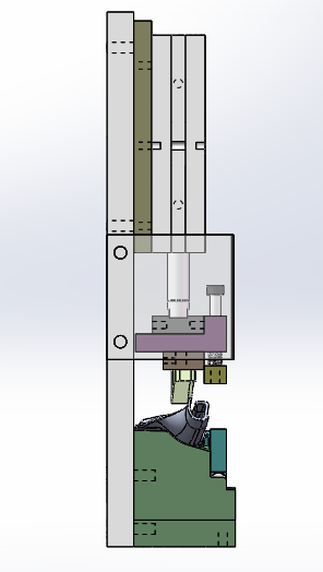 VW526接合角贴胶条治具（sw18可编辑+工程图）