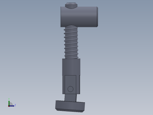 SOLIDWORKS 型材库 铝型材 标准件 焊接 焊件 轮廓 SOLIDWORKS 型钢左视缩略图