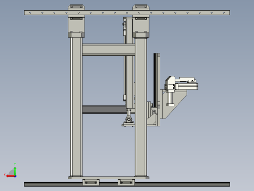 线圈端部移动夹3D模型后视缩略图