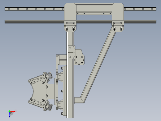 线圈端部移动夹3D模型俯视缩略图
