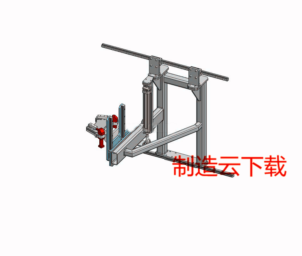 线圈端部移动夹3D模型