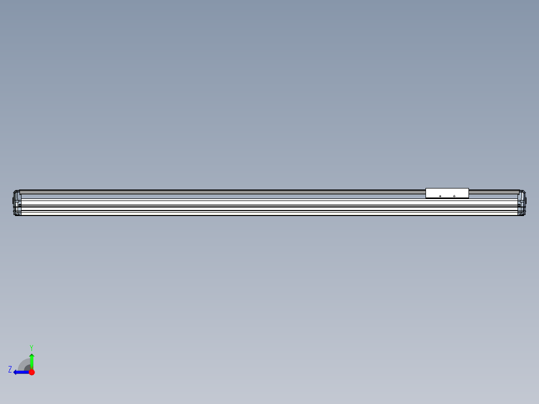 Toyo东佑达直线模组-ETH17-1400-M-組合右视图