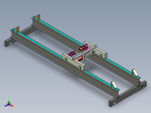 10T桥起重机设计三维stp