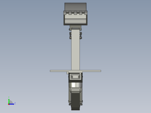 普通挖掘机反铲装置的结构设计与研究（毕业设计含proe文件及运动仿真）左视缩略图