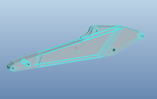 普通挖掘机反铲装置的结构设计与研究（毕业设计含proe文件及运动仿真）缩略图