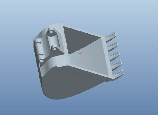普通挖掘机反铲装置的结构设计与研究（毕业设计含proe文件及运动仿真）缩略图