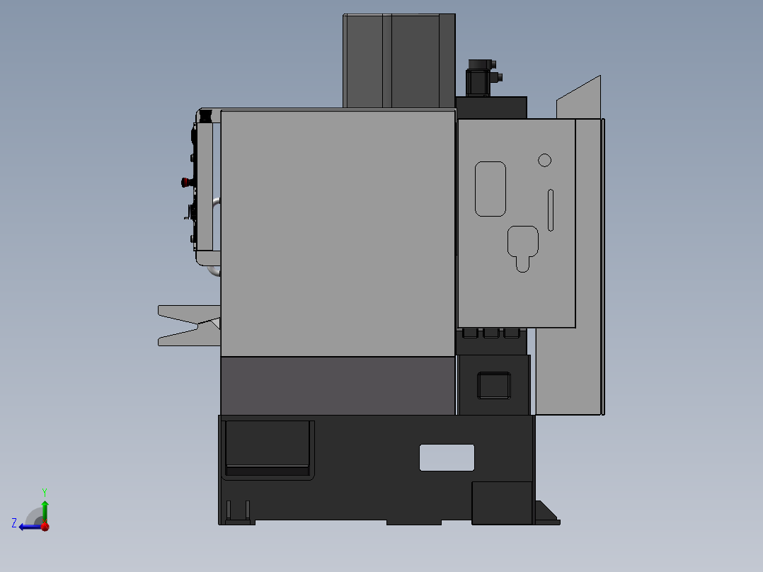 192扎床设备右视图