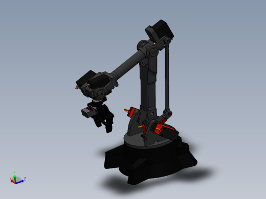 机械手臂设计sw