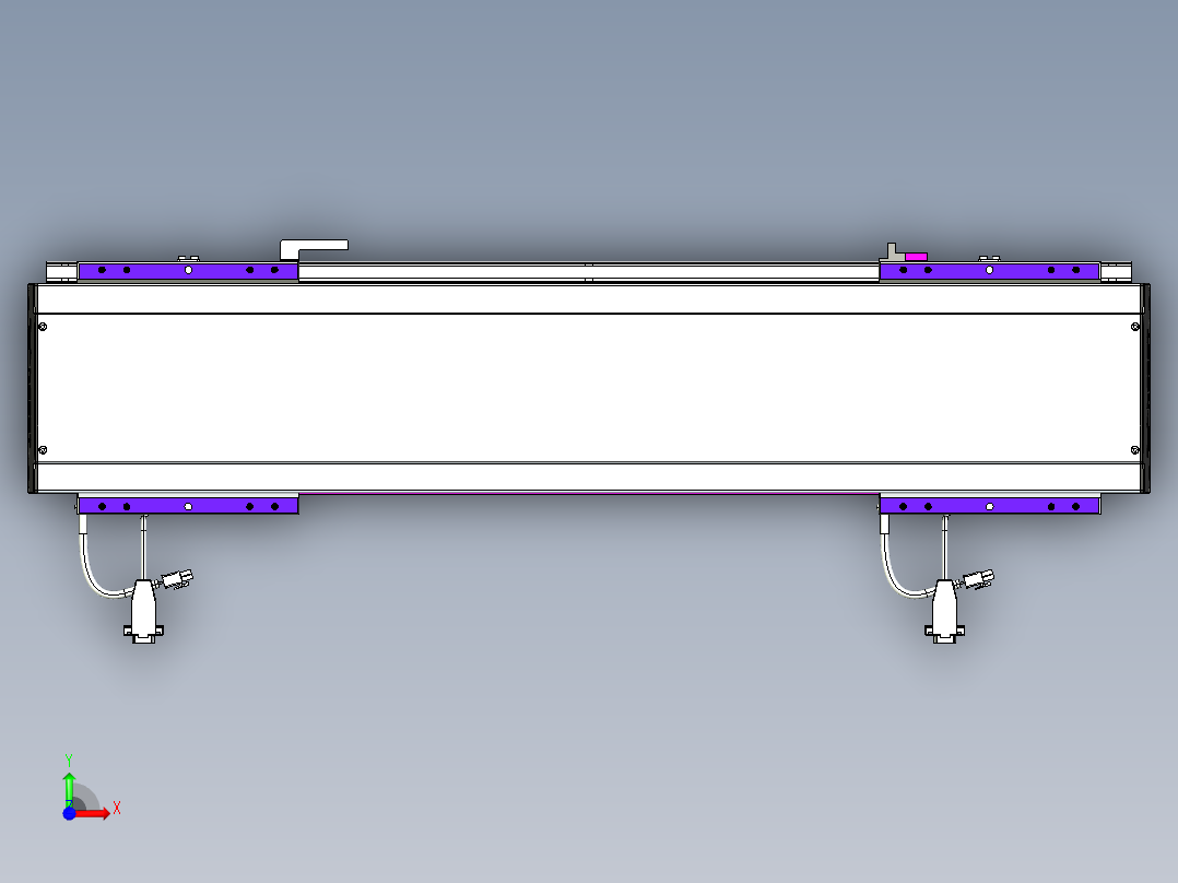 威洛博VL系列3d模型模组2VL17E2Y-S450前视图