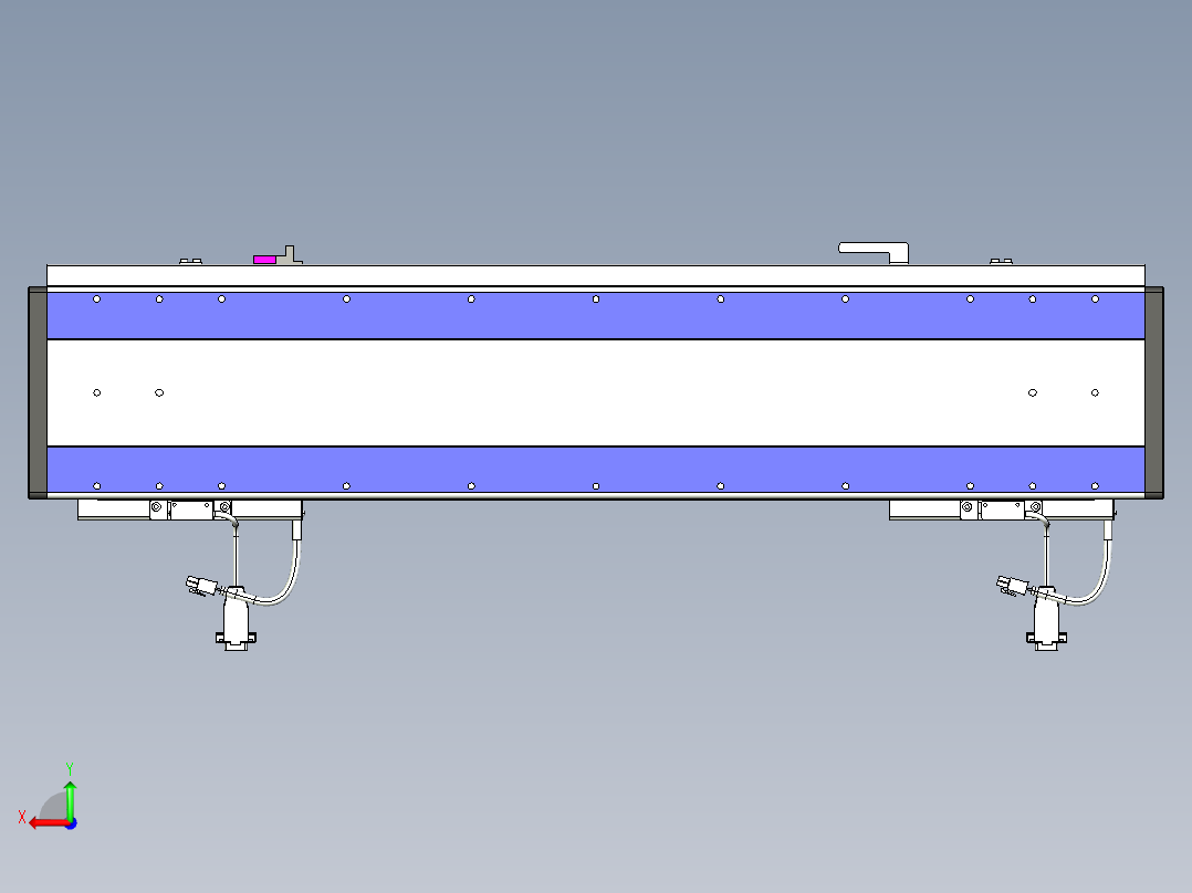 威洛博VL系列3d模型模组2VL17E2Y-S450后视图