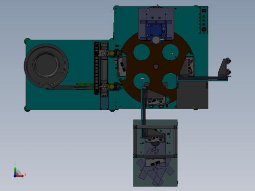 转盘式自动铆钉机前视缩略图