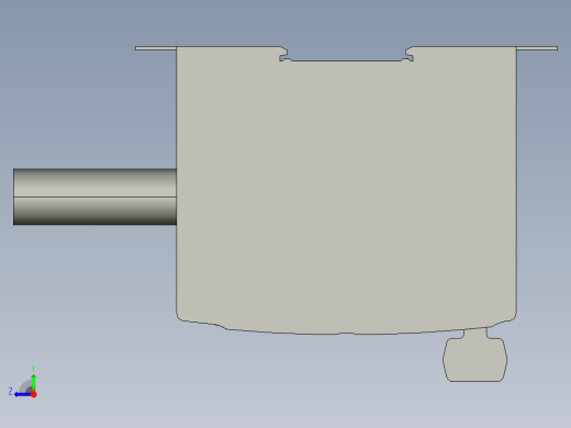 基恩士LK-2011_kc图纸模型右视缩略图
