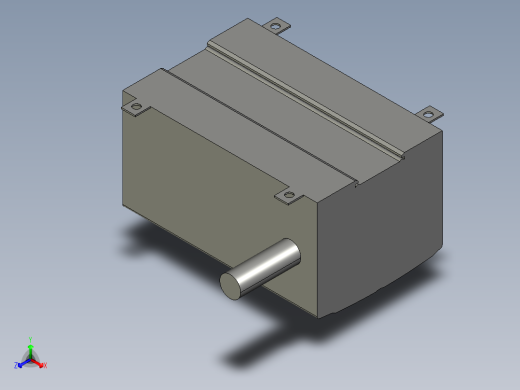 基恩士LK-2011_kc图纸模型正等轴测缩略图