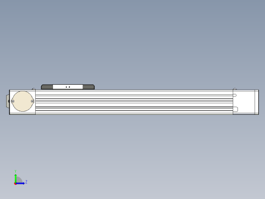同步带滑台-欧规BC6-L120-S350-R-P40-D3左视缩略图