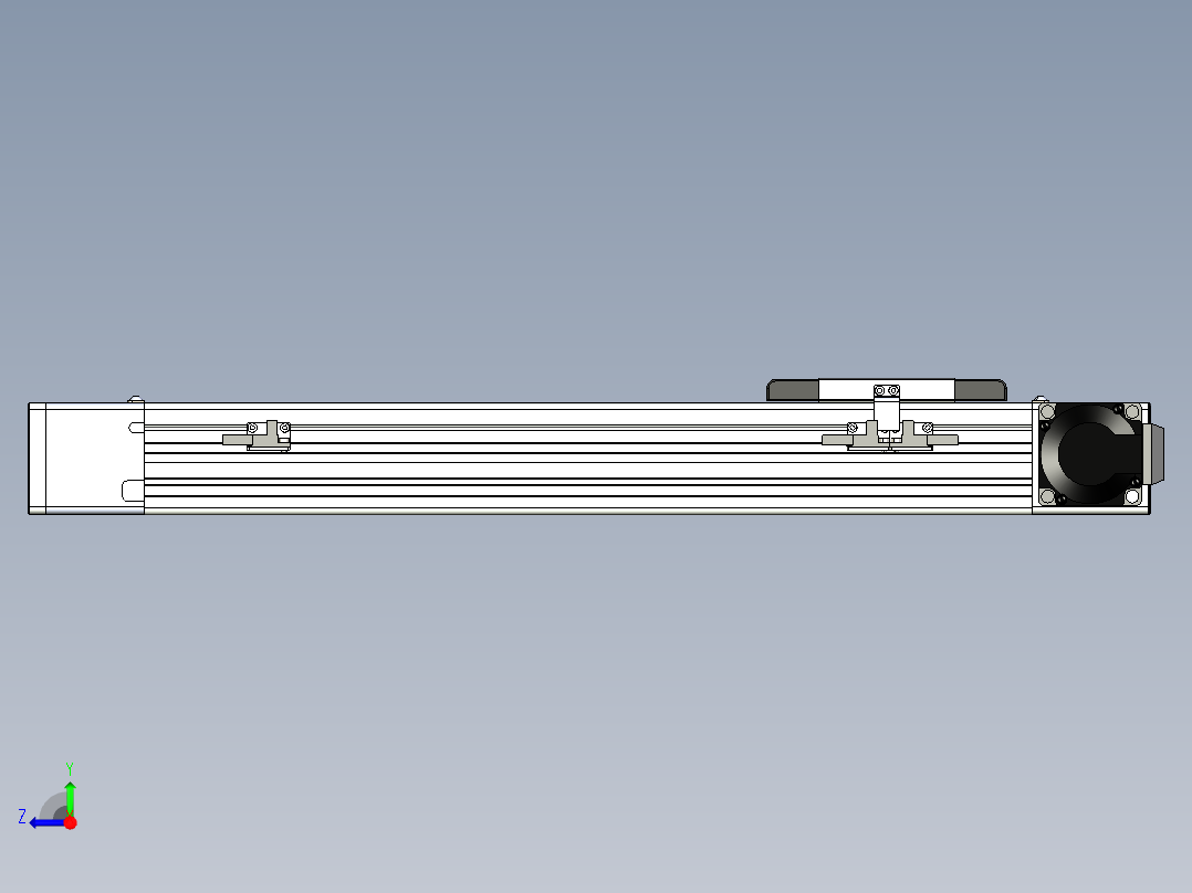 同步带滑台-欧规BC6-L120-S350-R-P40-D3右视图