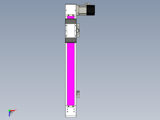 同步带滑台-欧规BC6-L120-S350-R-P40-D3俯视缩略图