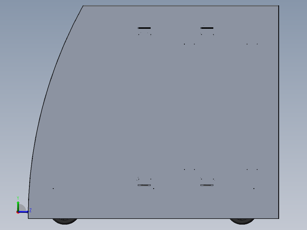 道路护栏清洗机SW三维模型1051522===200左视图