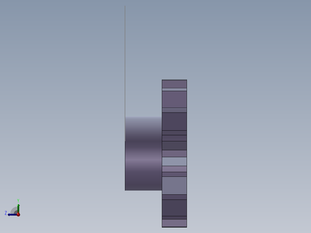S48 小齿轮右视图