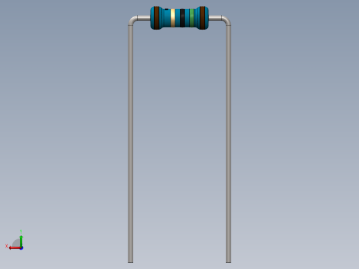 电容器 二极管 电阻器-Resistor 15 Ohm Blue后视缩略图