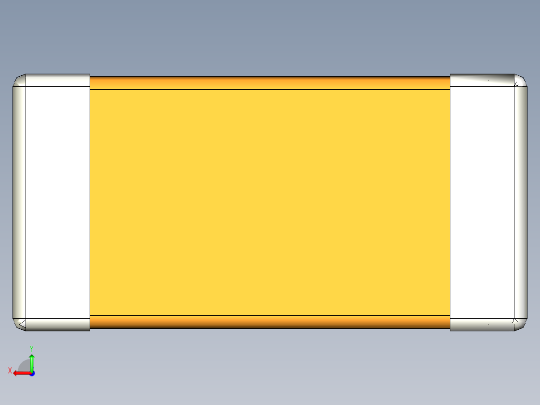元器件3D封装C0402_06523后视图