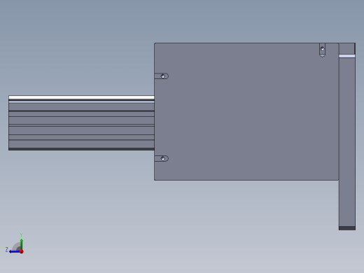 风扇盖成品整形治具右视缩略图