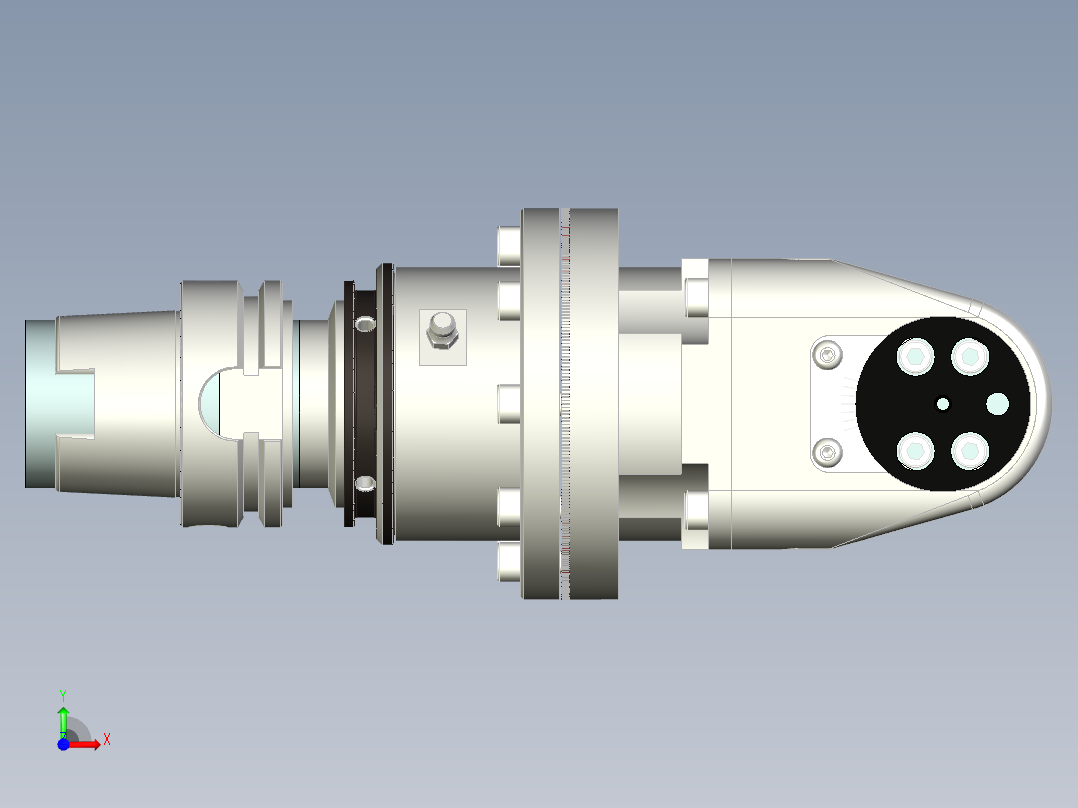 UTF-HSKA63-ER25-角度头前视图