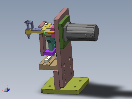 A3 高速凸轮取料机械手